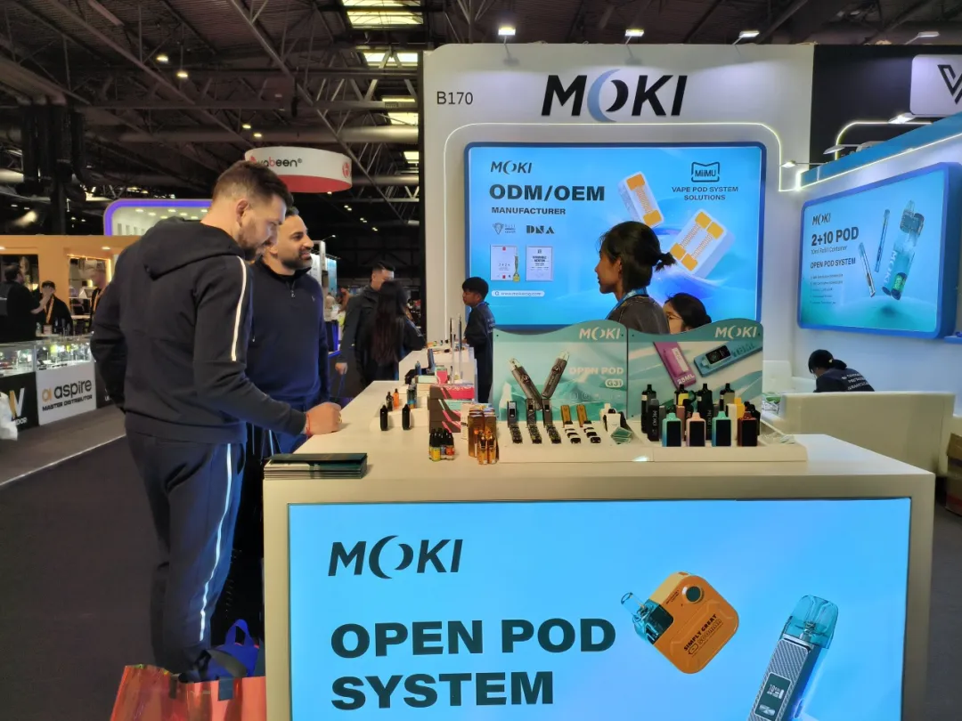 魔刻科技多款全“芯”技术产品亮相VAPER EXPO UK 2025