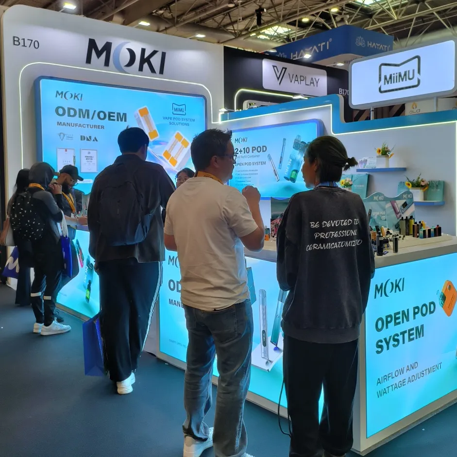 魔刻科技多款全“芯”技术产品亮相VAPER EXPO UK 2025