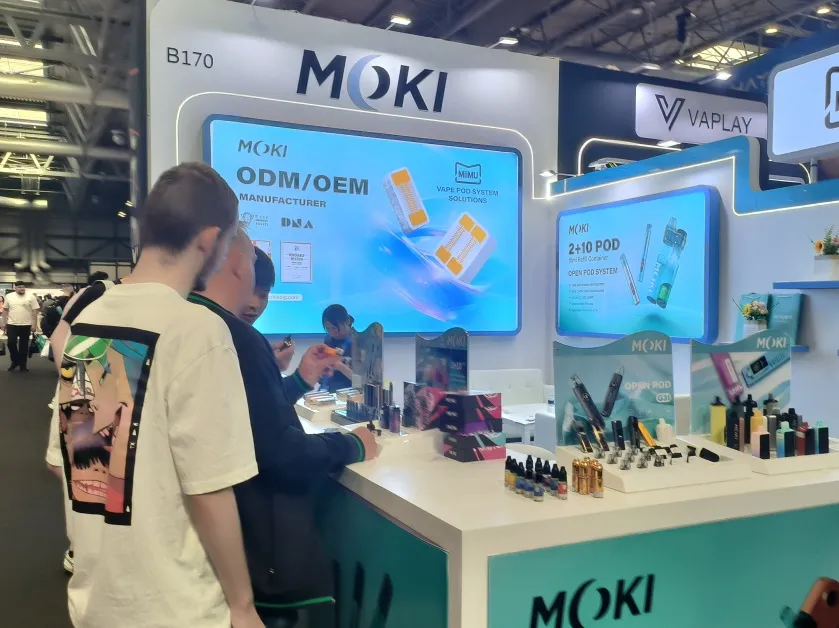 魔刻科技多款全“芯”技术产品亮相VAPER EXPO UK 2025